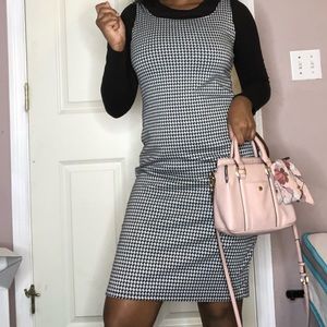 Black and white dress